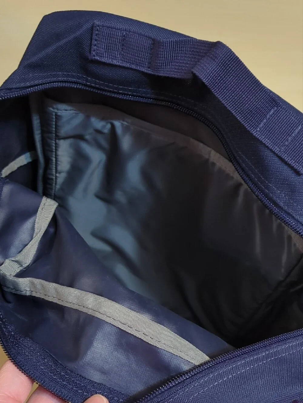 Levi's Dark Blue Everyday Backpack with Red Logo